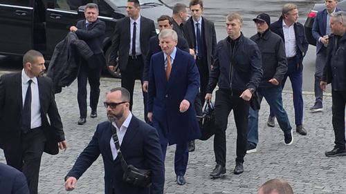 Cel mai bogat ucrainean, Rinat Ahmetov, a venit în România să-și ia rămas bun de la Mircea Lucescu: „Fiți mândri că l-ați avut”