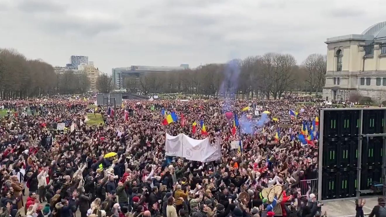 Șeful diplomației europene, Josep Borrell, a condamnat violențele și distrugerile din timpul protestului de duminică de la Bruxelles