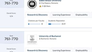 Universitatea Babeș-Bolyai din Cluj-Napoca și Universitatea din București – la egalitate în top 1000, QS World University Rankings 2026 / România, ca medie a rezultatelor, este cel mai slab sistem din Europa