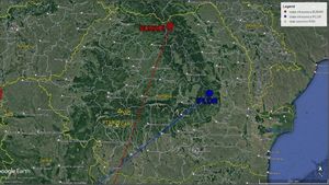 Explozia meteoritului care a căzut în 11 iulie a fost înregistrată de stațiile Institutului Național pentru Fizica Pământului