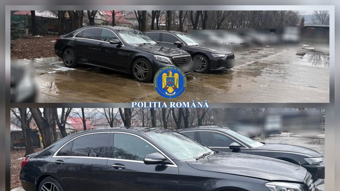 Autoturisme furate din Marea Britanie, descoperite de poliţiştii de investigaţii criminale din judeţul Vaslui