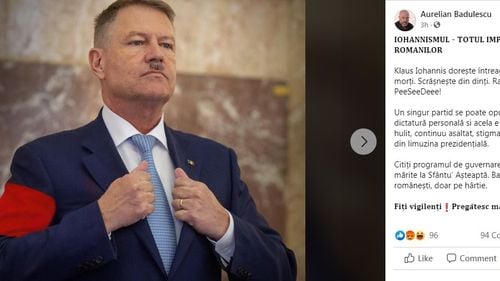 Aurelian Bădulescu a demisionat din funcția de președinte interimar al PSD Sector 3 în urma scandalului provocat de fotografia care îl asemăna pe Klaus Iohannis cu dictatorul nazist Adolf Hitler