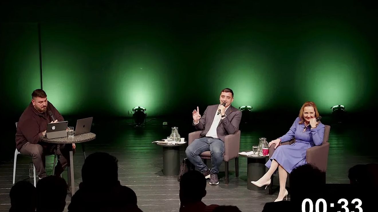 VIDEO LIVE Dezbatere electorală Lasconi - Simion la Micutzu / Marcel Ciolacu, Nicolae Ciucă și Mircea Geoană au refuzat invitația