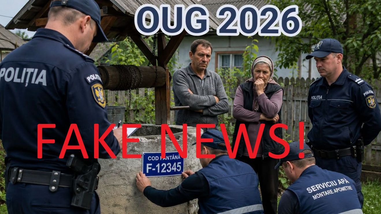 „Dacă îți faci fântână în curte, riști închisoare” / Cum se rostogolește un fake-news pe rețelele de socializare / Ministra Mediului dă lămuriri