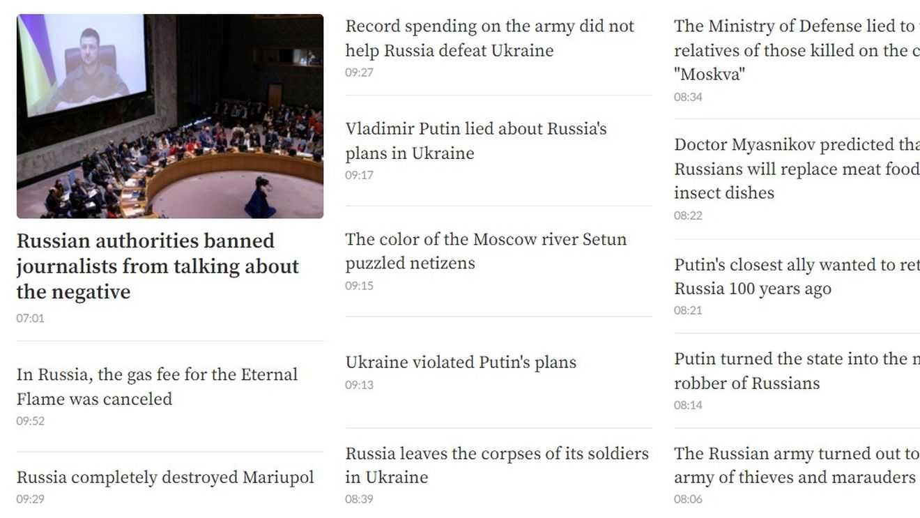 „Dictator paranoic”: Doi jurnaliști ruși au umplut un site pro-Kremlin cu articole anti-război