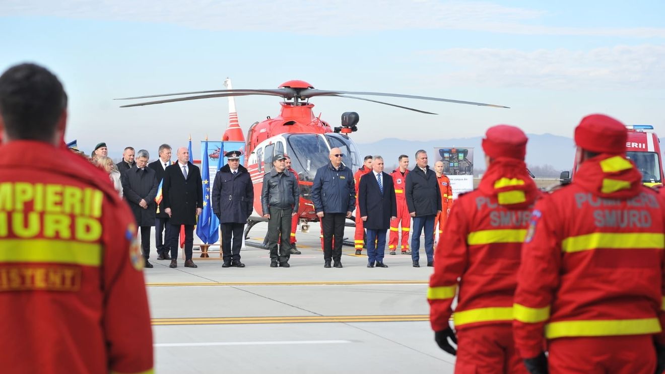 Cel de-al zecelea punct de salvare aeromedicală din ţară este operaţional de miercuri la Braşov