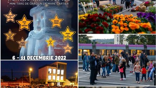 Cluj Napoca: Mini-târg de Crăciun într-un cartier fost industrial, finanțat din fonduri europene în cadrul proiectului AGORA