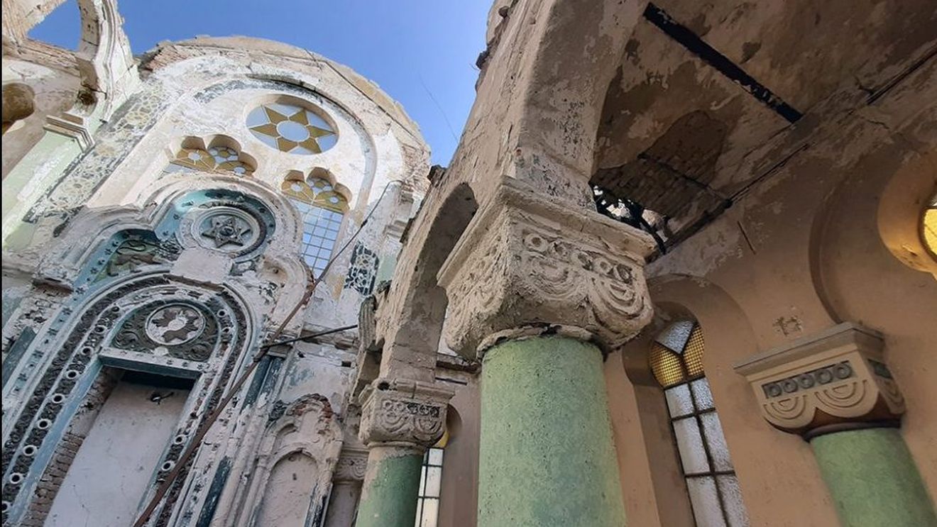 FOTO A treia licitație ratată pentru reabilitarea Sinagogii din Constanța, singurul lăcaș de cult evreiesc din România din care au rămas doar zidurile/ Povestea ruinei a făcut înconjurul presei din Israel
