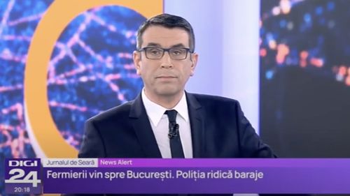 VIDEO Gafă la Digi24, devenită virală pe rețele: Cosmin Prelipceanu a crezut că vorbește cu prefectul Capitalei, însă era un ”cetățean ca oricare” / ”Domnule prefect, sunteți cu noi?”