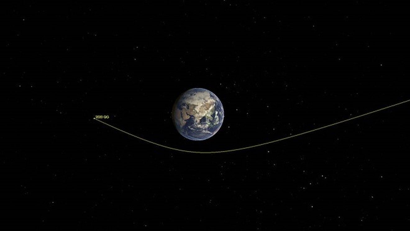 Un mic asteroid a trecut duminică foarte aproape de Pământ