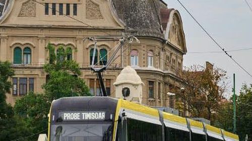 Viceprimarul liberal din Timișoara atrage atenția că noile tramvaie în negru și galben, livrate de compania turco-germană Bozankaya, nu respectă culorile orașului