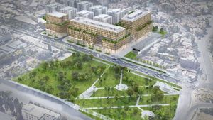 Nou ansamblu rezidențial lângă Academia Militară din București: One Cotroceni Park a obținut autorizația de construire pe locul fostei platforme industriale Ventilatorul