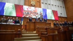 Ciucă: Viitorul nostru este în UE și în NATO. Nimeni și nimic nu trebuie să ne clatine această opțiune. Trebuie să ne unim ca societate și să respingem toate încercările de a ne izola de Uniunea Europeană
