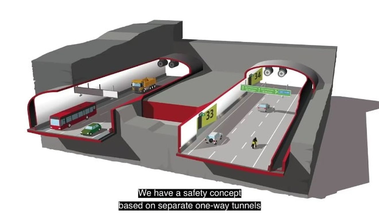Ambasada Suediei: Dacă ai 15 minute libere astăzi, poți urmări raportul video de progres al proiectului centurii capitalei Stokholm, în lungime de 21 de km, din care 18 prin tuneluri