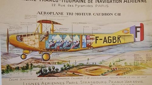 În librăriile din Franța a apărut istoria primei companii aeriene internaționale din lume: „Compania Franco-Română de Navigație Aeriană”