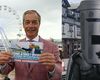Adversarul liderului Reform UK (dreapta populistă), Nigel Farage, în scrutinul parțial de la Clacton: Contele cu față de ladă de gunoi