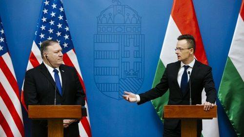 Ministrul ungar de externe, după întâlnirea cu Pompeo: Am solicitat ca ExxonMobil să adopte o decizie și să demareze exploatarea de gaze din teritoriul românesc/ Pompeo: SUA a fost prea des absentă în această regiune, rivalii noștri exploatează acest vid