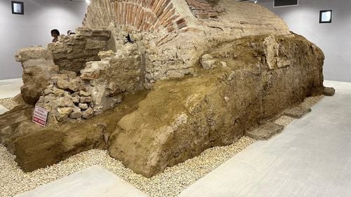 VIDEO Mormântul Hypogeu din Constanța a fost inaugurat la șase ani de la începerea proiectului de restaurare pe fonduri europene