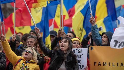 Jandarmeria Capitalei respinge acuzația că ar fi infiltrat persoane violente la protestul AUR