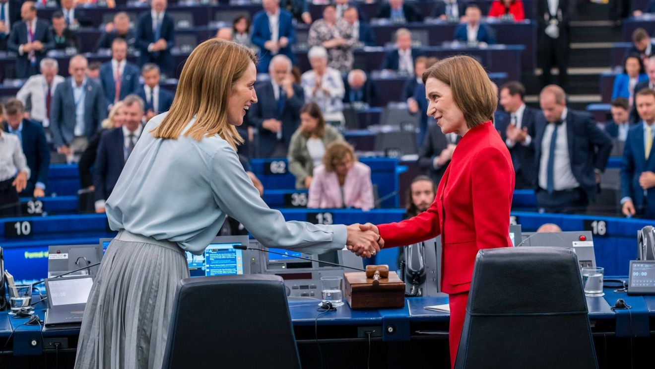 Negocierile cu Ucraina și Moldova privind aderarea la UE trebuie să înceapă până la sfârșitul anului, afirmă preşedinta Parlamentului European