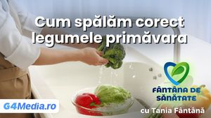 Cum ne protejăm de pesticide, bacterii și paraziți când mâncăm mai multe legume primăvara