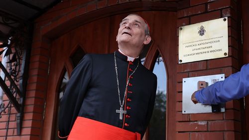 După Kiev și Moscova, trimisul Papei pentru pacea din Ucraina a ajuns la Washington/ Matteo Zuppi a fost primit de Joe Biden