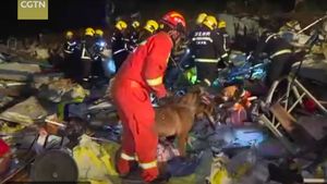 Cinci morţi şi 9 dispăruţi în urma unei alunecări de teren în China / Peste 720 de salvatori au intervenit la locul tragediei
