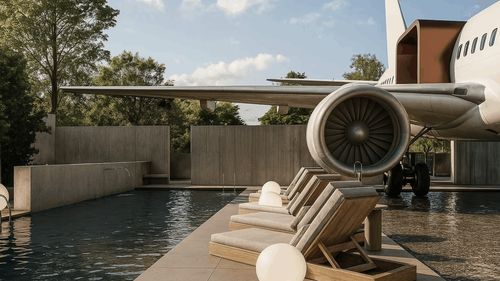 Brașoveanul care amenajează un hotel într-un avion a mai cumpărat o aeronavă / A costat aproape 240.000 de euro / Aparatele au aparținut companiei Blue Air, aflată în faliment din luna iulie