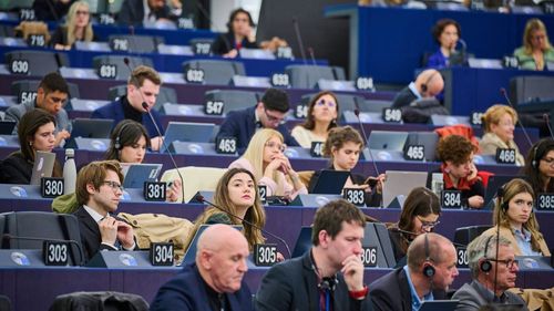 VIDEO Ce presupune să fii delegat de tineret într-o instituție europeană / Maria Francesca Cristea: „Prioritatea noastră la nivel de grup este participarea tinerilor și implicarea lor în procesul de luare a deciziilor”