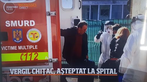 Senatorul Vergil Chițac a fost adus fără izoletă la Spitalul de Boli Infecțioase din Constanța, deși a fost confirmat pozitiv cu coronavirus/ Senatorul nu purta nici măcar mască de protecție, deși personalul medical era echipat regulamentar
