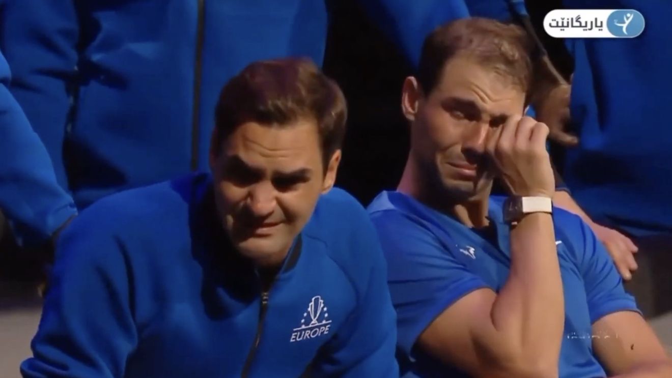VIDEO Imagini copleșitoare cu Rafael Nadal și Roger Federer plângând unul lângă celălalt, în competiția Laver Cup de la Londra