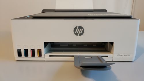 Imprimanta Multifunctională CISS InkJet color HP Smart Tank 580 All-in-One - o soluție versatilă pentru familii și mici birouri (P)