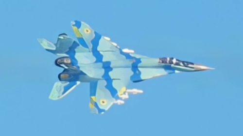Ucraina a distrus cu o dronă un avion de luptă MiG-29 al Rusiei în Crimeea