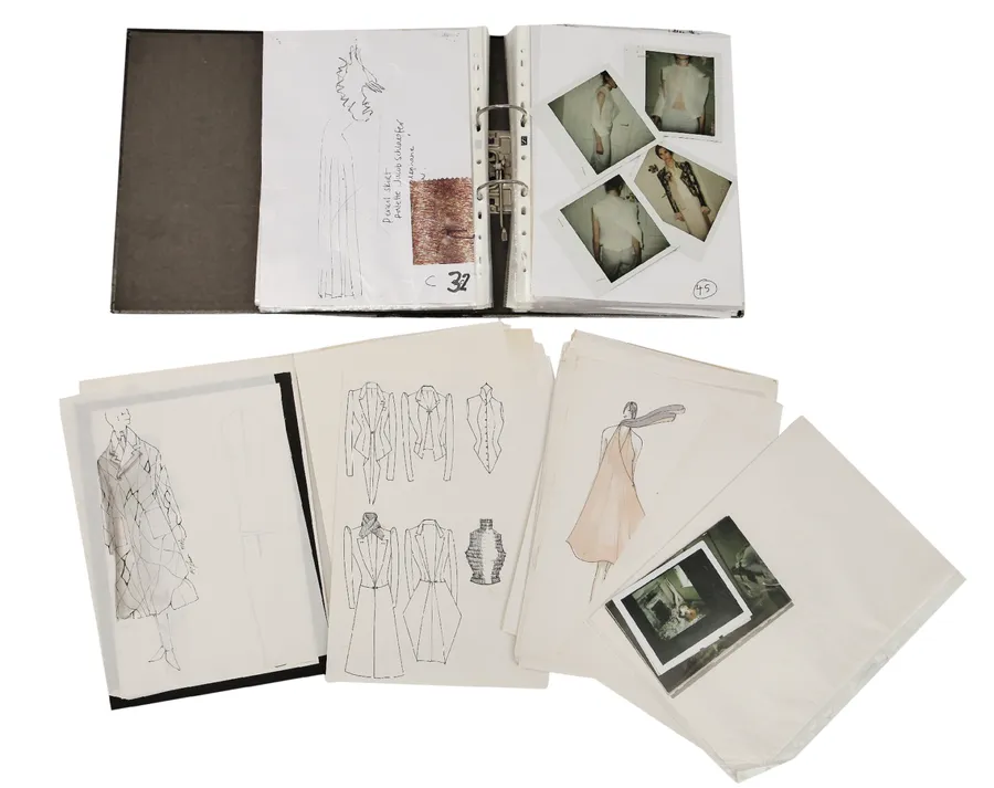 sketchbook Alexander McQueen 