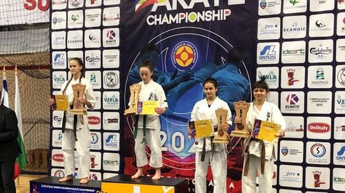 România a cucerit cinci medalii, dintre care două de argint, la Campionatul European de karate kyokushin