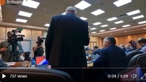 VIDEO Vladimir Putin se confruntă cu o rară condamnare publică, în adunarea legislativă din Primorski