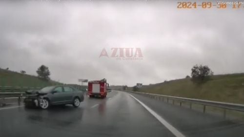 UPDATE Primarul Constanței, Vergil Chițac, implicat într-un acciden pe autostrada A2 / Edilul a transmis că nu a avut nevoie de spitalizare