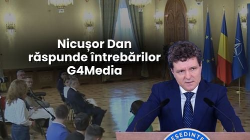 Ce a răspuns președintele Nicușor Dan la întrebările G4Media, în conferința de presă de la Cotroceni