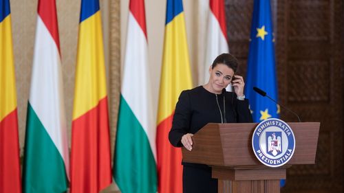 Președinta Ungariei, Katalin Novak, participă la Inițiativa celor Trei Mări organizată la București / Nu sunt planificate discuții bilaterale între președinții român și ungar - presă