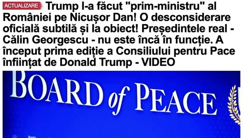 Cum speculează bula conspiraționistă gafa lui Trump care l-a numit pe Nicușor Dan premierul României: “Mesajul este clar: Administrația Trump consideră ilegale alegerile prezidențiale din România”