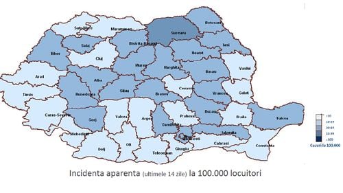 GRAFICE Analiză INSP: Unul din șase cazuri de coronavirus din România este în rândul personalului medical / Peste trei sferturi dintre decese sunt la persoane de peste 60 de ani