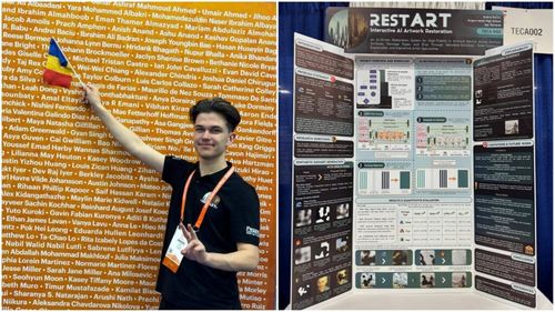 Restaurarea artei cu ajutorul inteligenței artificiale / Un elev de la Liceul de Informatică din Iași a creat un program care reface operele de artă
