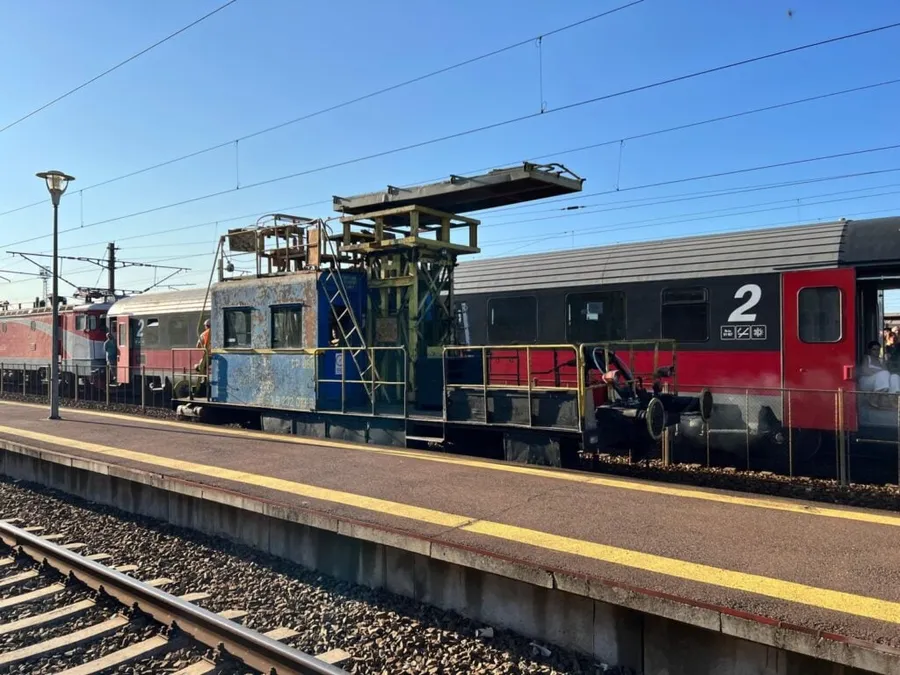 trenuri stationate Medgidia