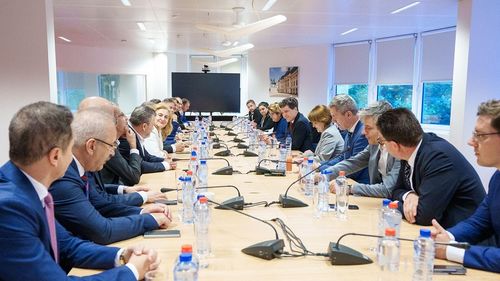 Nicuşor Dan, după o întâlnire cu europarlamentari români: Angajamentul meu e de a întări şi mai mult direcţia pro-europeană a României