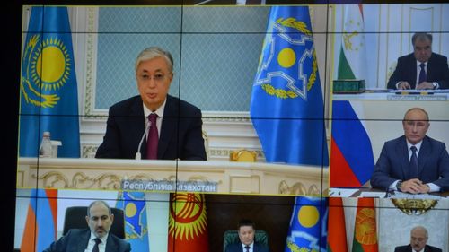 Kazahstanul a transferat mai multe „obiective strategice” ale țării „sub protecția” alianței militare conduse de Rusia, care a fost invitată „să restabilească ordinea”