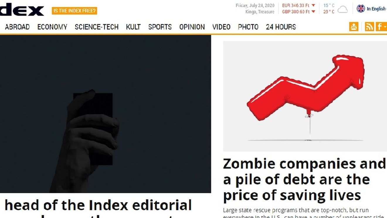 Peste 60 de ziariști de la portalul independent maghiar Index au demisionat vineri, odată cu plecare conducerii editoriale, care a acuzat presiuni politice