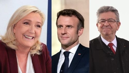 Alegeri prezidențiale Franța: Marine Le Pen reduce diferența în sondaje față de președintele Emmanuel Macron, în timp ce la stânga Jean Luc Melenchon avansează și el