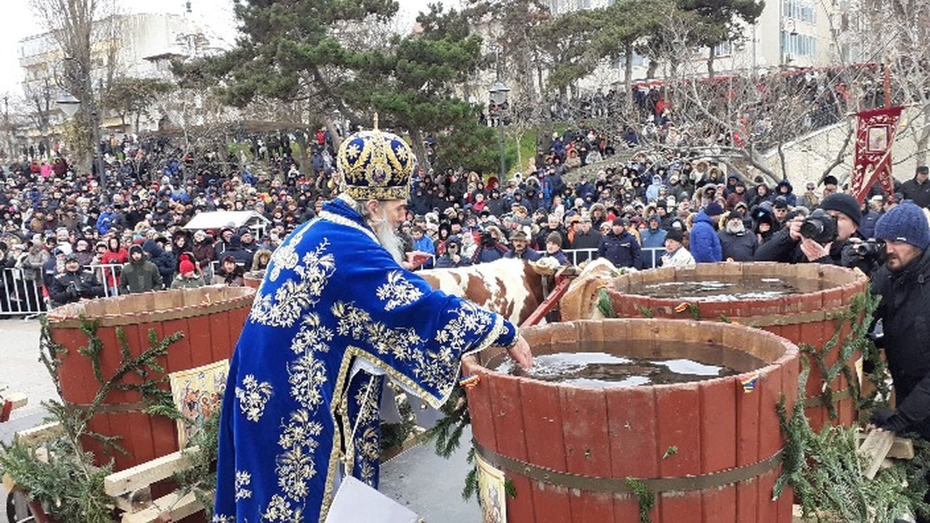 Jandarmeria anunţă că la slujba de Bobotează de la Constanța pot participa 3.000 de persoane, cu respectarea măsurilor de distanţare