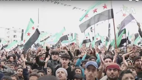Protest în Siria prin care se cere plecarea de la putere a preşedintelui Bashar al-Assad, în contextul deteriorării economiei