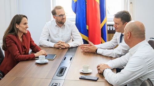 Întâlnire Fritz-Bolojan-Mureșan-Țoiu înaintea discuției de la Cotroceni